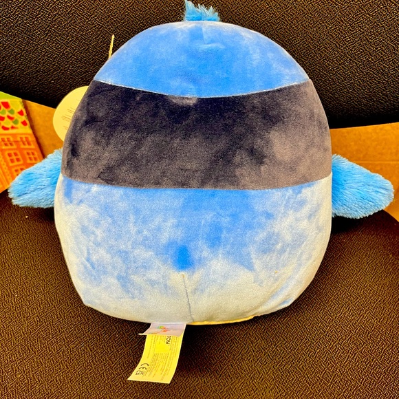 Squishmallows Babs the Blue Jay 8" Stuffed Plush Valentines 2023 Collection - Picture 3 of 3